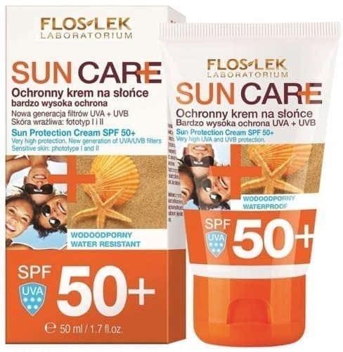 FLOSLEK, SUN CARE, Protective sun cream, SPF50 + - UKDorf