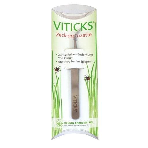 For easy removal of ticks, VITICKS tick tweezers - UKDorf