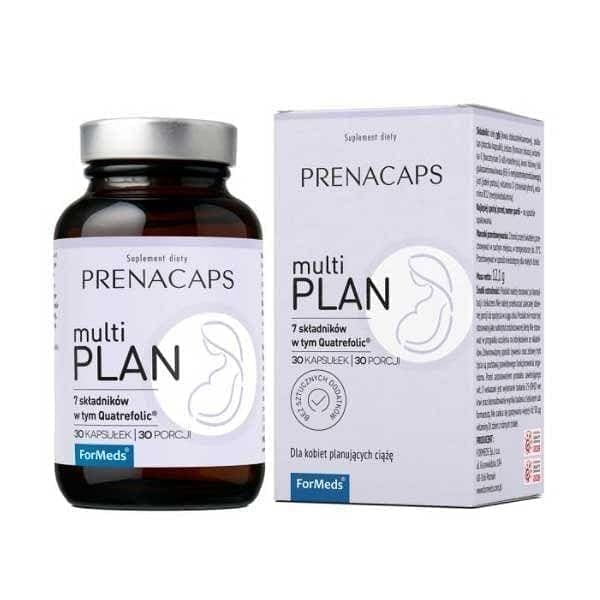 ForMeds PRENACAPS Uro, D-mannose, cranberries UK