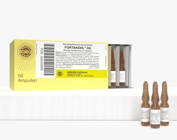 FORTAKEHL D 6 ampoules - UKDorf