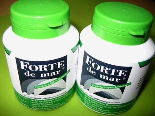 FORTE DE MAR chlorella vulgaris microalgae, amino acids, chlorophyll, detox - UKDorf