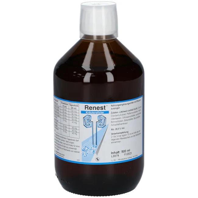fortified wine, cranberry, peppermint, birch, horsetail, buckwheat, RENEST herbal elixir - UKDorf