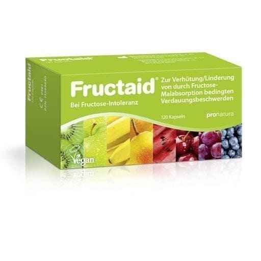 Fructose intolerance FRUCTAID capsules 120 pc
