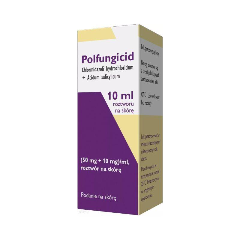 Fungal and bacterial infections of nails and skin - mycosis, Polfungicid - UKDorf