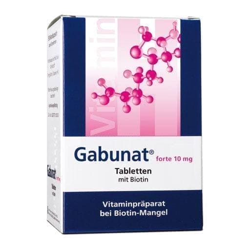 GABUNAT forte, biotin deficiency, biotin deficiency hair loss, Vitamin H - UKDorf