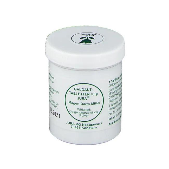 Galangal, organic galangal, GALGANT TABLETS 0.1 g Jura - UKDorf