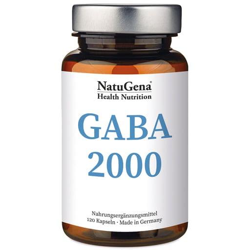Gamma aminobutyric acid, GABA 2000 capsules - UKDorf