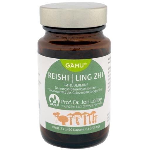 Ganoderma lucidum, GANODERMIN Vital Mushroom Extract Capsules - UKDorf