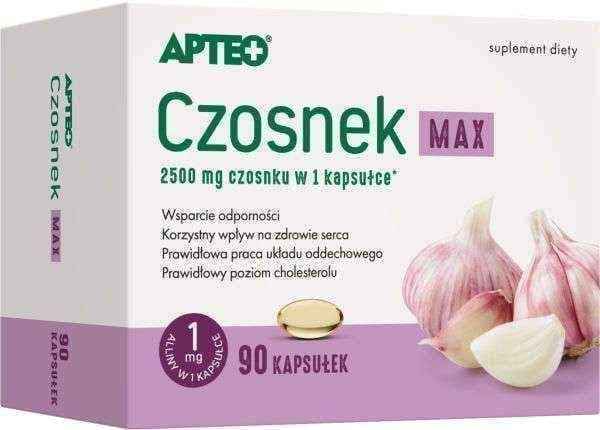 Garlic MAX Apteo x 90 capsules