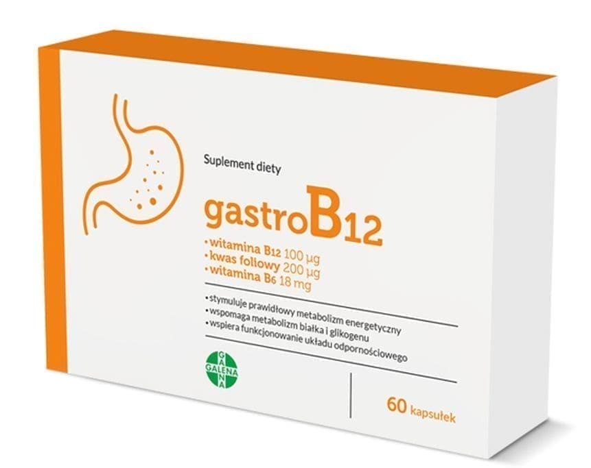 GastroB12, vitamin B12, B6, folic acid deficiency - UKDorf