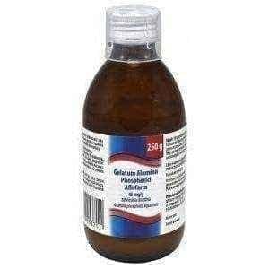 Gelatum Aluminii phosphorici milk, stomach ulcers, duodenal ulcers UK