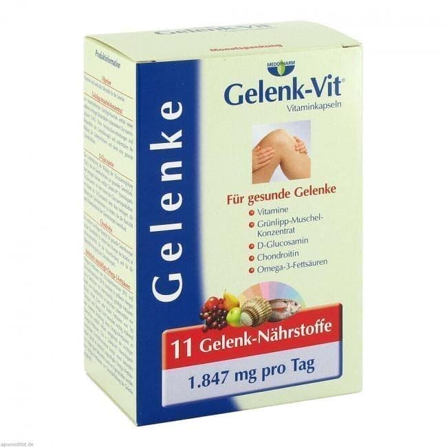 GELENKVIT vitamin joint protection capsules UK