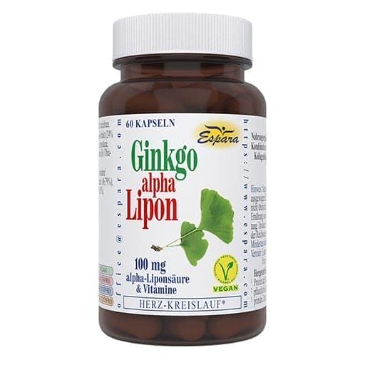 Ginkgo biloba, ALPHA, alpha lipoic acid capsules - UKDorf
