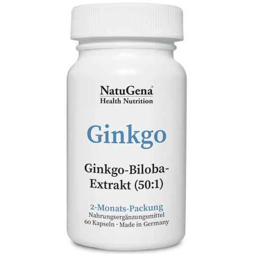 Ginkgo Biloba Extract (50:1), GINKGO CAPSULES