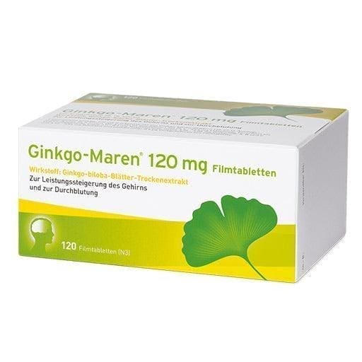GINKGO-MAREN 120 mg Ginkgo biloba leaves UK