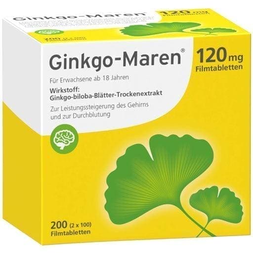 GINKGO-MAREN 120 mg Ginkgo biloba leaves UK
