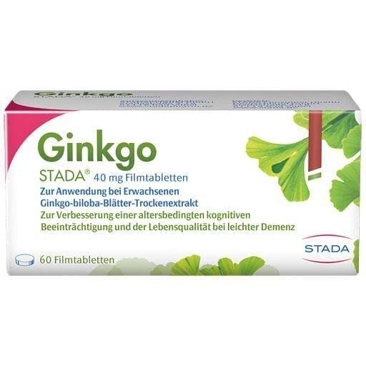 GINKGO STADA 40 mg ginkgo biloba extract UK