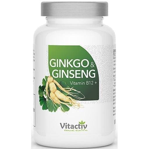 Ginko biloba leaf extract, panax ginseng root extract, B12 - UKDorf