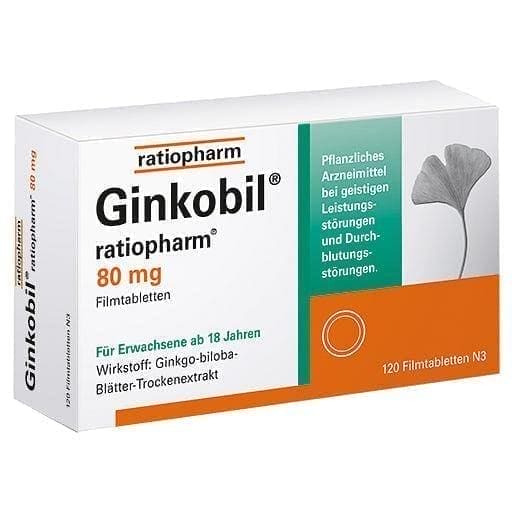 GINKOBIL, concentration deficit disorder, dizziness, ringing in the ears, headaches UK