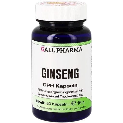 GINSENG GPH Capsules - UKDorf