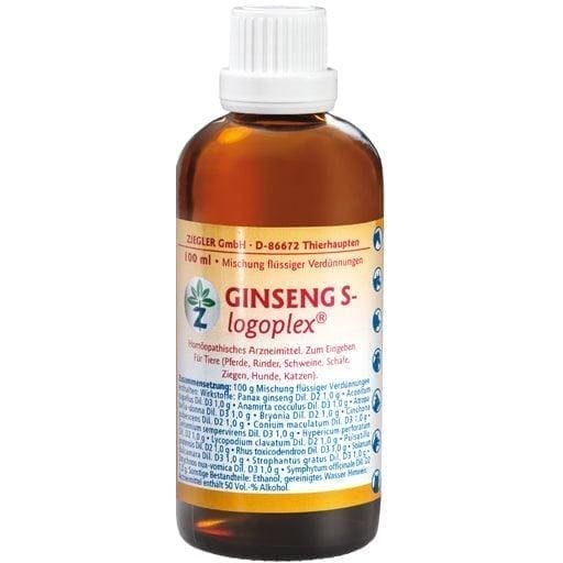 GINSENG S-logoplex drops vet. - UKDorf