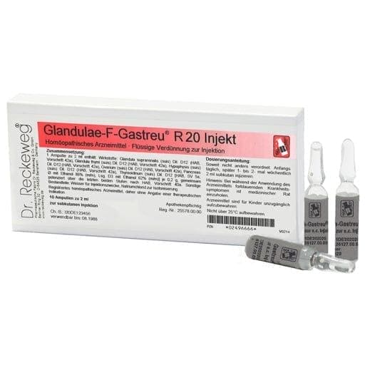 GLANDULAE-F-Gastreu R20 Inject ampoules - UKDorf
