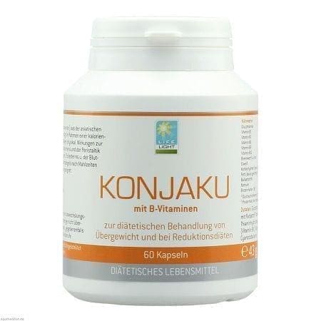 Glucomannan pills, CARE SLIM Konjaku, Amorphophallus konjac - UKDorf