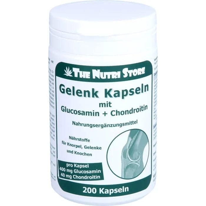 GLUCOSAMINE CHONDROITIN joint capsules 200 pcs - UKDorf