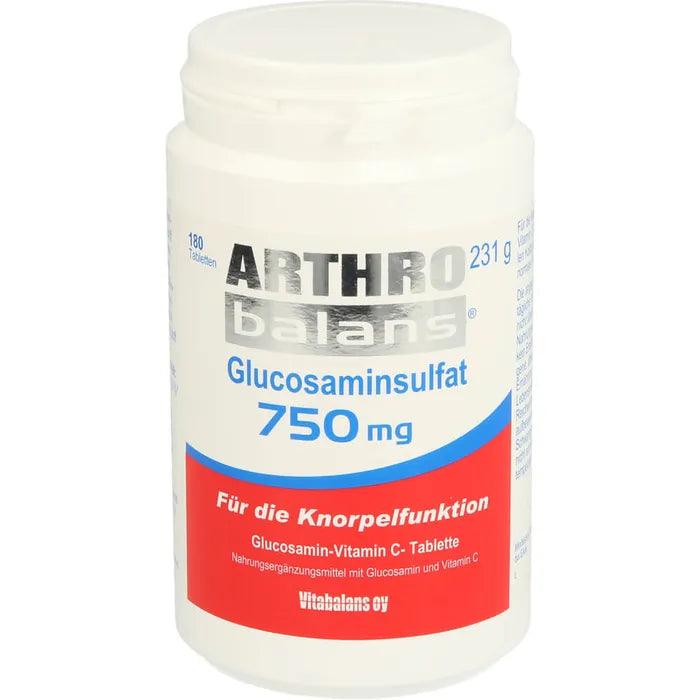 GLUCOSAMINE SULPHATE, ARTHRO BALANS 750 mg tablets - UKDorf