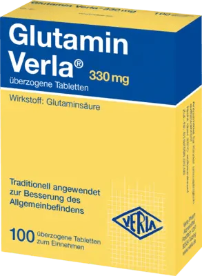 GLUTAMINE, glutamic acid, difficulty concentrating, VERLA tablets - UKDorf