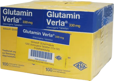 GLUTAMINE, glutamic acid, difficulty concentrating, VERLA tablets - UKDorf