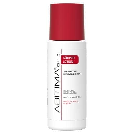 Glycerin, Shea Butter, Lanolin, ABITIMA Clinic body lotion - UKDorf