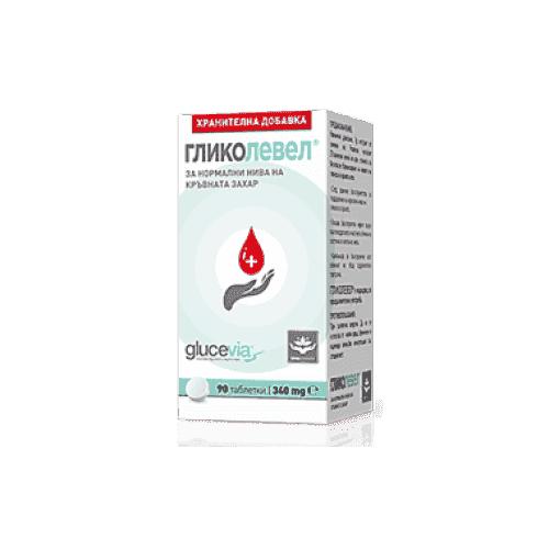 GLYCOLEVEL 340mg. 90 capsules, GLUCEVIA UK