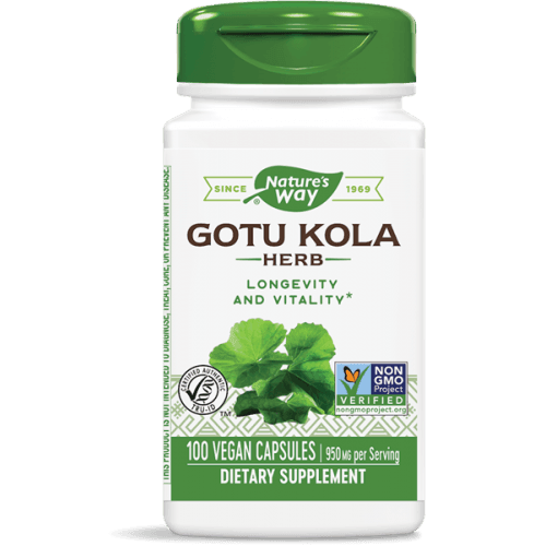 GOTU KOLA - ASIAN CENTAL 475mg 100 capsules UK