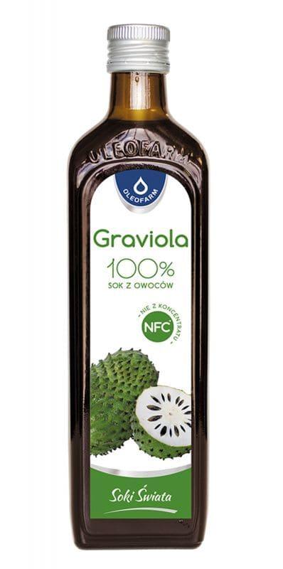 Graviola Fruit Juice 100% 490 ml, OLEOFARM - UKDorf