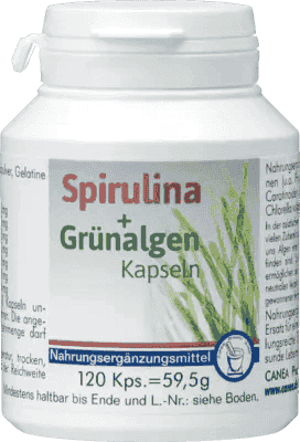 GREEN ALGAE, SPIRULINA, chlorella powder capsules - UKDorf