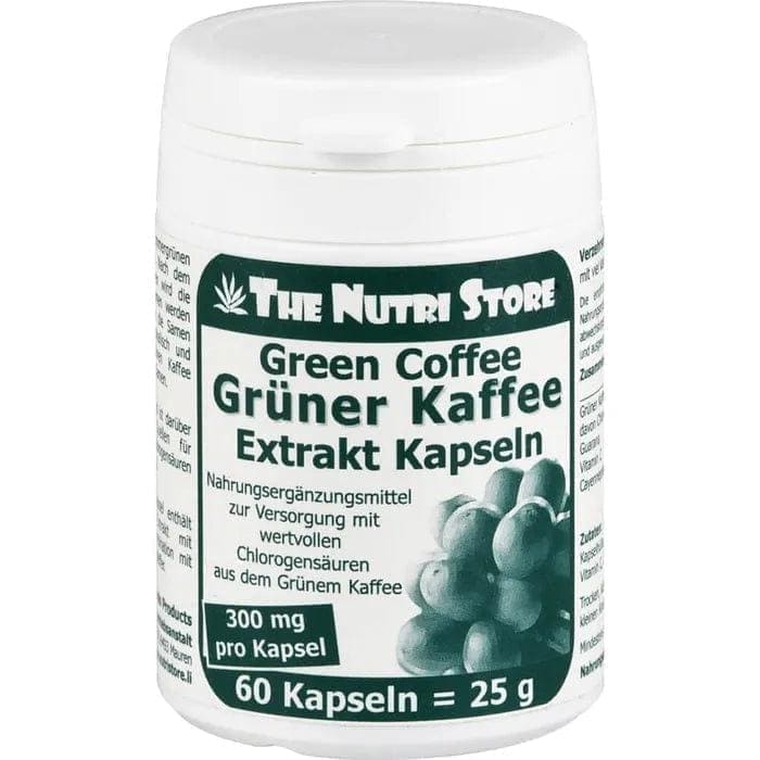GREEN COFFEE extract, guarana, vitamin C and cayenne pepper - UKDorf