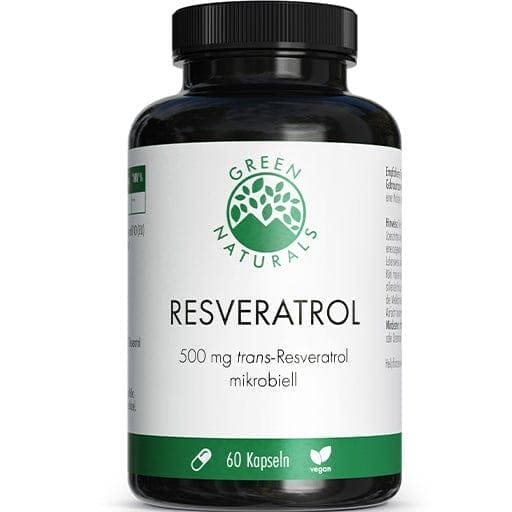 GREEN NATURALS Resveratrol m.Veri-te 500 mg vegan - UKDorf
