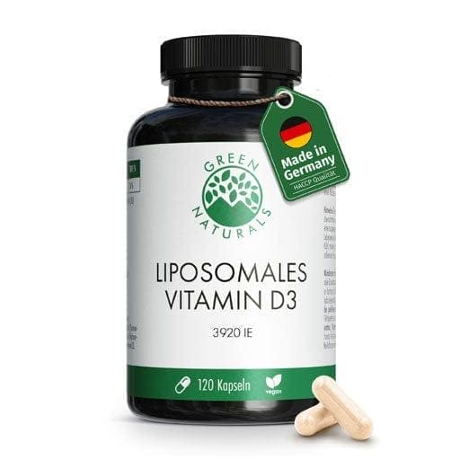 GREEN NATURALS Vitamin D3 liposomal high-dose capsules - UKDorf