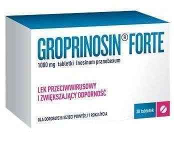 Groprinosin Forte 1g herpes simplex virus