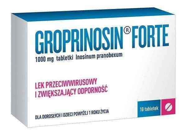 Groprinosin Forte 1g x 10 tablets