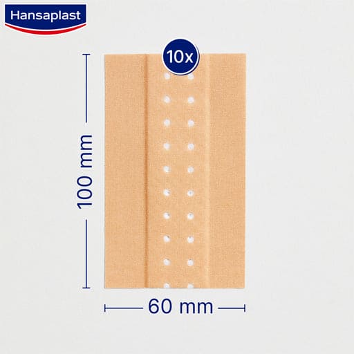HANSAPLAST Classic plaster 6 cmx1 m - UKDorf