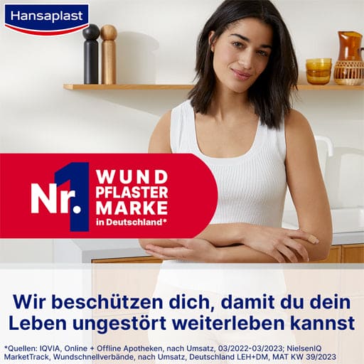 HANSAPLAST Sensitive plasters hypoallergenic 6 cmx1 m - UKDorf