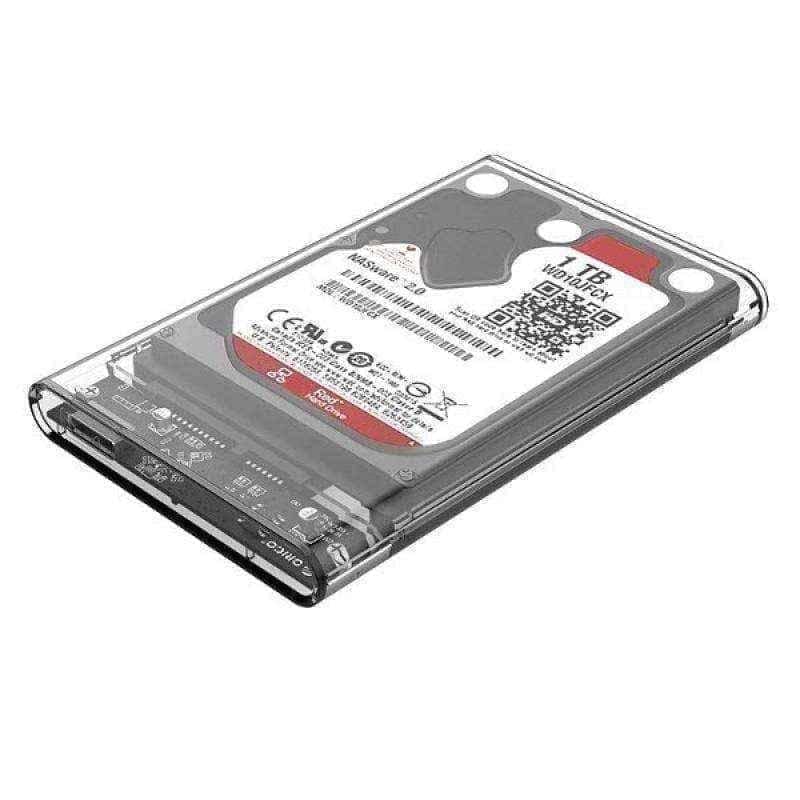 Hard drive enclosure Original ORICO 2139U3-CR 2.5 inch Transparent USB3.0 UK