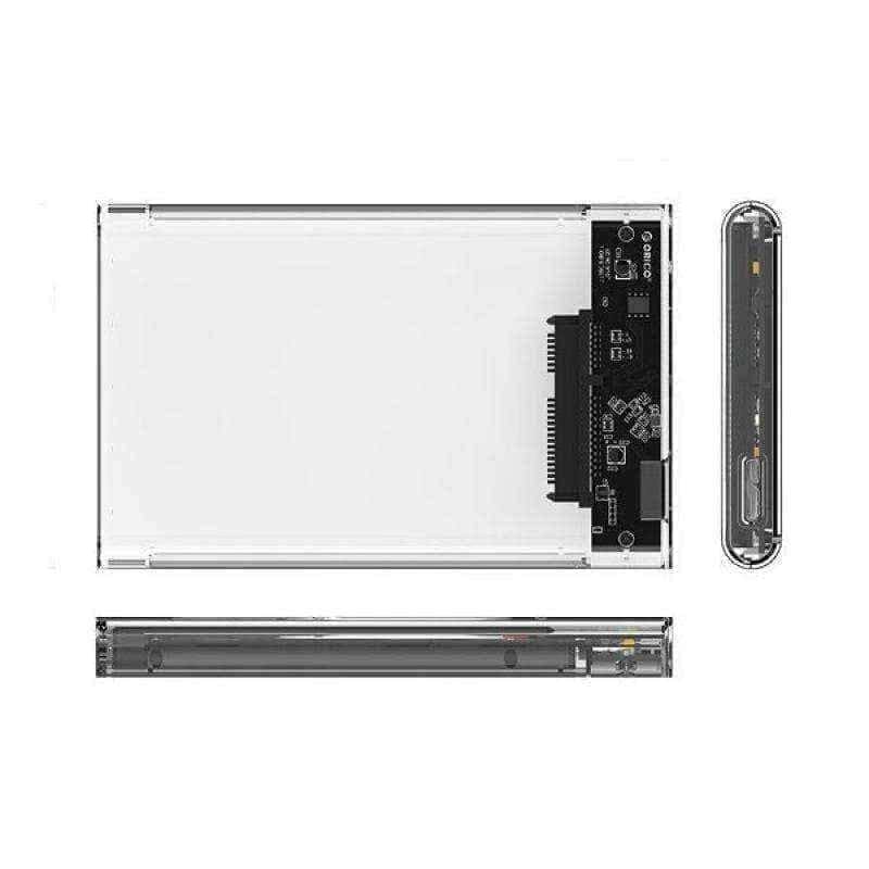 Hard drive enclosure Original ORICO 2139U3-CR 2.5 inch Transparent USB3.0 UK