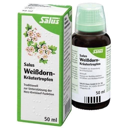HAWTHORN HERBAL DROPS Salus - UKDorf