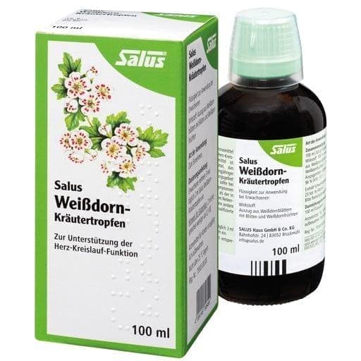 HAWTHORN HERBAL DROPS Salus - UKDorf
