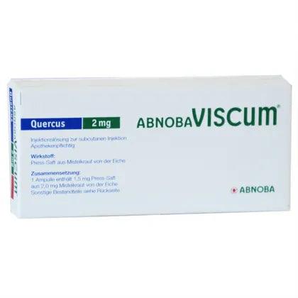 Hawthorn mistletoe, benign tumor, cancer, malignant tumor, ABNOBAVISCUM Crataegi 2 mg ampoules - UKDorf