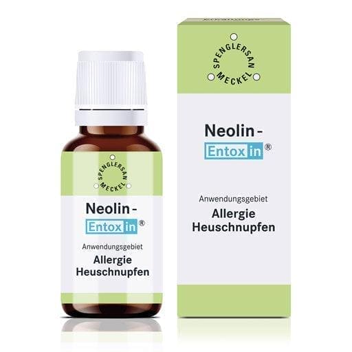 Hay fever, respiratory system organs diseases, NEOLIN Entoxin N drops - UKDorf