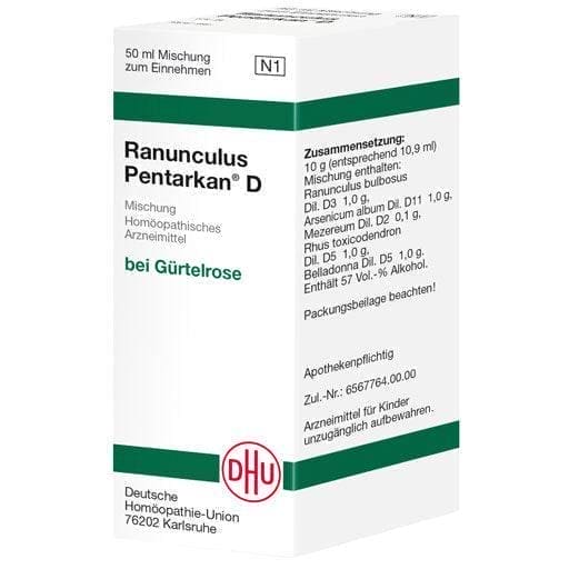 Headache, toothache, joint pain, RANUNCULUS PENTARKAN D mixture - UKDorf